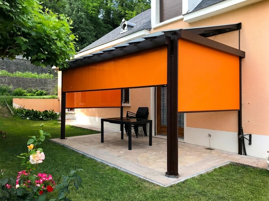Pergola en bois de Portland